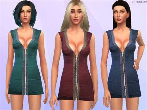 Low Cut Dress The Sims 4 Catalog