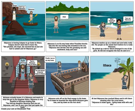 The Odyssey Storyboard By 4f147d52