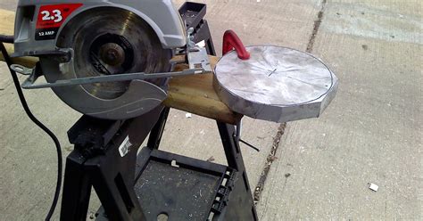 Dons Garage Cutting Aluminum With A Circular Saw