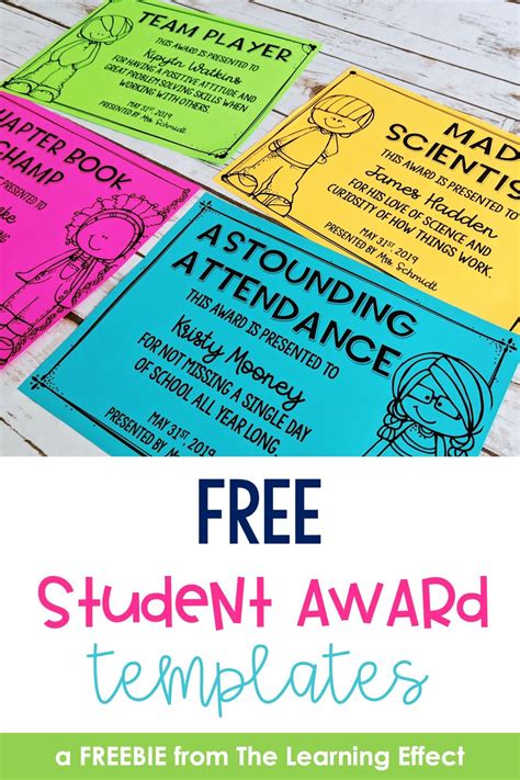 If it's not worth enough to attract people, then its of no use. Celebrate Your Students with End of Year Awards | Teacher ...