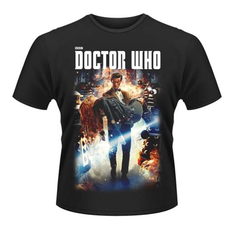 Doctor Who Mens T Shirt Poster Merchandise Zavvi