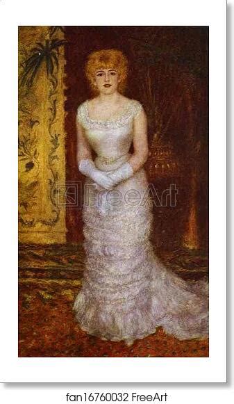 Free Art Print Of Portrait Of The Actress Jeanne Samary By Pierre