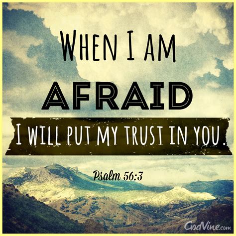 11 in god have i put my trust: Crosscards.com — When I am afraid I will put my trust in ...
