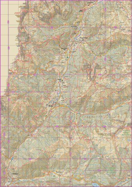 42 Val Di Fassa Map By Geoforma Fze Avenza Maps