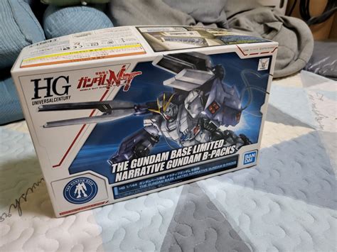 Bnib Hg 1144 Narrative Gundam B Packs The Gundam Base Limited