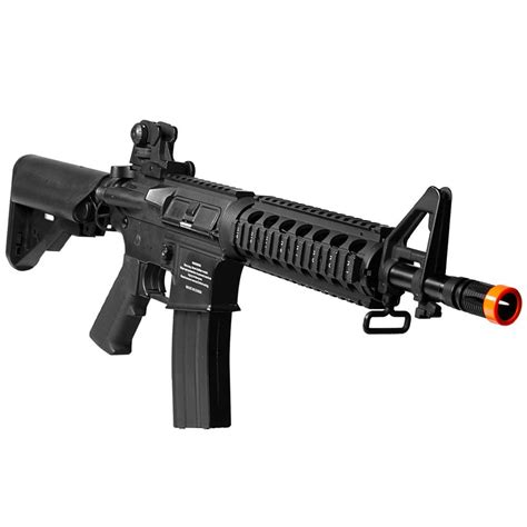 It has a 14.5 in (370 mm) barrel and a telescoping stock. Colt M4 CQB-R Airsoft AEG Rifle | camouflage.ca
