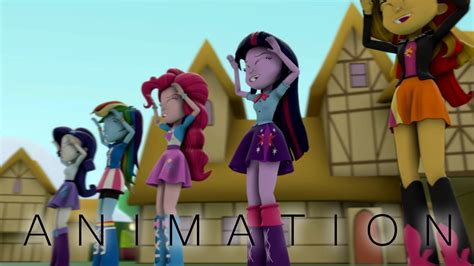 Caramelldansen Dance Eqg Sfm Equestria Girls Dance My Little Pony