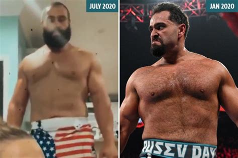Axed Wwe Star Rusev Shows Off Body Transformation After Bulking Up As
