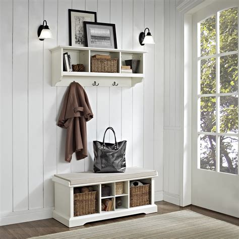 Entryway Bench And Shelf