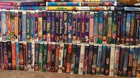 You Wont Believe How Much These Old Disney Vhs Tapes Are Worth Now
