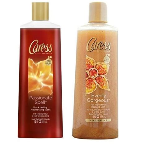 Caress Body Wash Passionate Spell And Exfoliating Brown Sugar 12 Oz Each