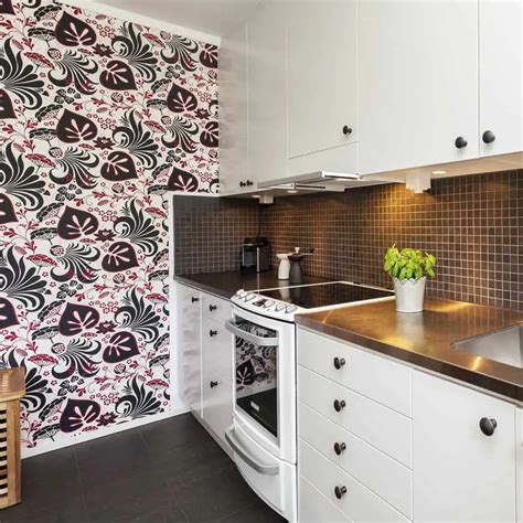 31 Kitchen Wallpaper Ideas Decorating And Design