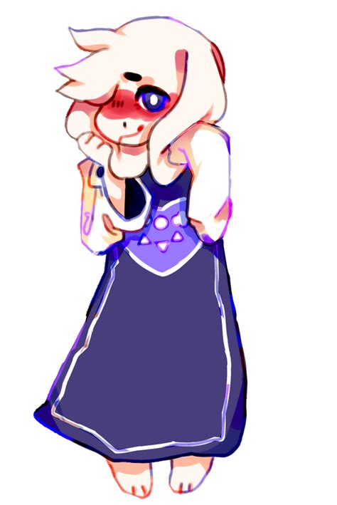 Asriel In A Dress Because I Can By Majorspacedog On Deviantart