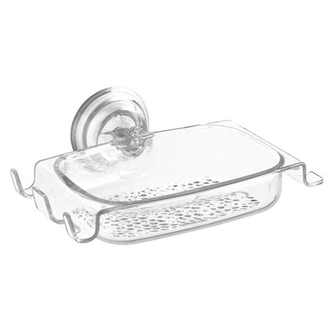 Idesign Plastic Wall Mounted Soap Dish
