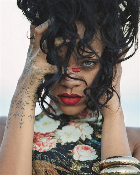 Inside Rihannas Visual Autobiography Rihanna Vogue Rihanna Riri