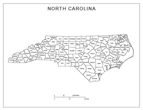 22 Awesome North Carolina County Map With Cities
