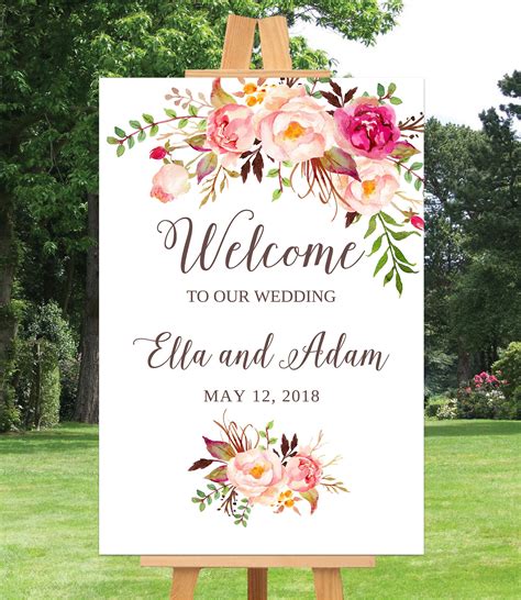 Wedding Signs Diy Wedding Floral Wedding Rustic Wedding Wedding