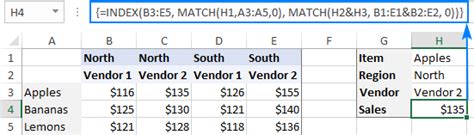 Excel Index Match With Multiple Criteria Formula Examples 2023