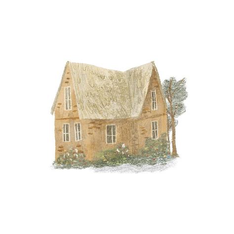 I Made A Cottage 🌿 Illustration Cottage Drawing Art Cottage Drawing