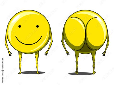 vettoriale stock emoji emoticon smiley vector logo sign symbol icon happy smile yellow face