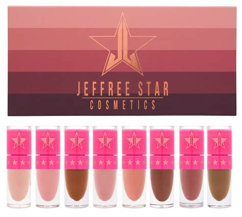 Jeffree Star The Mini Velour Liquid Lipsticks Nudes Volume Two
