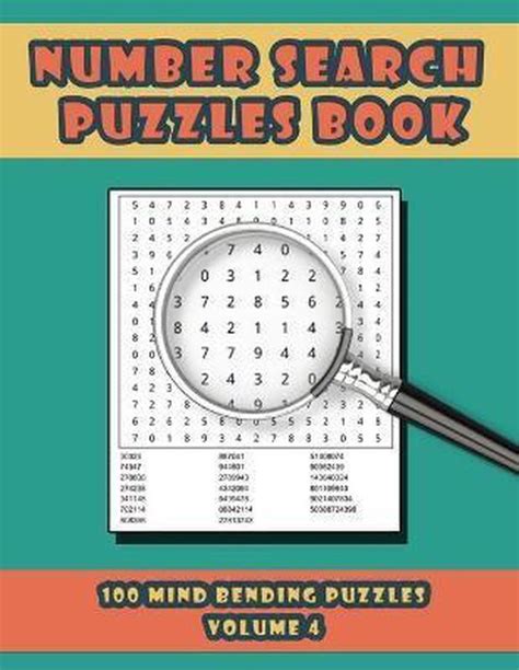 Number Search Puzzles Book Robin Slee 9798651785575 Boeken