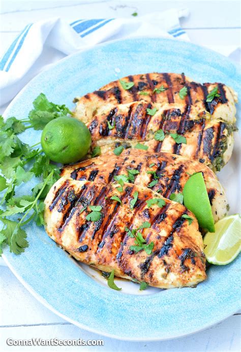 Grilled Cilantro Lime Chicken Gonna Want Seconds
