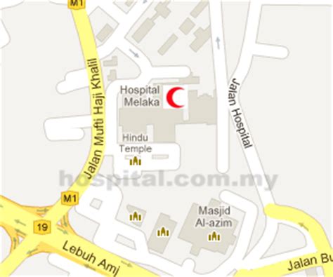 The hospitals are located at batu pahat and melaka in malaysia. Hospital Melaka - hospital.com.my