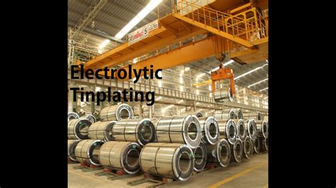 Electrolytic Tin Plating Process Complete Tinplate Steel Youtube