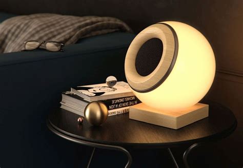 Oupio Combines Bluetooth Speaker And Smart Lamp In One Beautiful