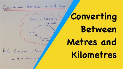 How To Easily Convert Between Metres And Kilometres Using The Fact