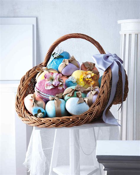 Marthas Stunning Easter Basket Creations Martha Stewart