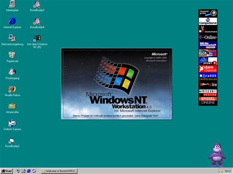 My Desktop Windows Nt 40 Workstation By Jjb22052000 On Deviantart