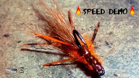 The Carp Crawler Speed Fly Tying Demo By Matt Campbell The Fly Guy