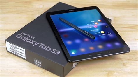 Samsung Galaxy Tab S3 Unboxing And Hands On Youtube