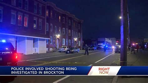 police involved shooting in brockton under investigation