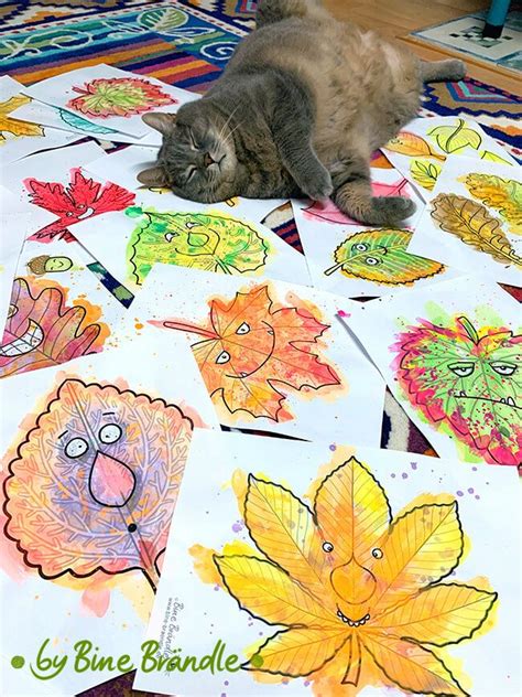 Große Blätter | Basteln herbst fensterbild, Weihnachten vorlagen, Basteln