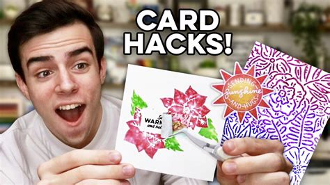Cardmaking Hacks Card Tips For Perfect Stamping Inklipse Cards Cardmaking Card Tutorials