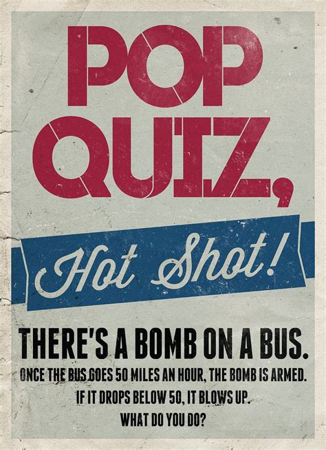 Nc hosts the brand new pop quiz hot shot! Pop Quiz Hot Shot Speed - QUIZ