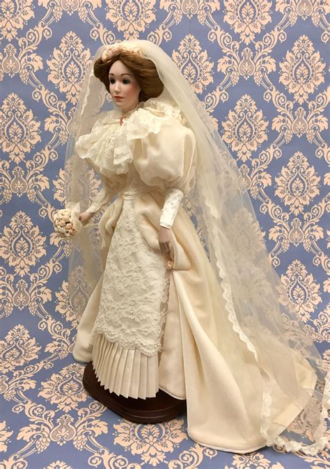 Victorian Porcelain Bride Lenox Doll Bride Dolls Barbie Fashion Bride