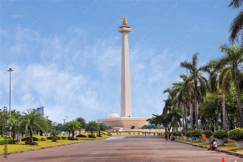 Fototapeta Dżakarta Indonezja Pomnik Narodowy Monas Pomnik