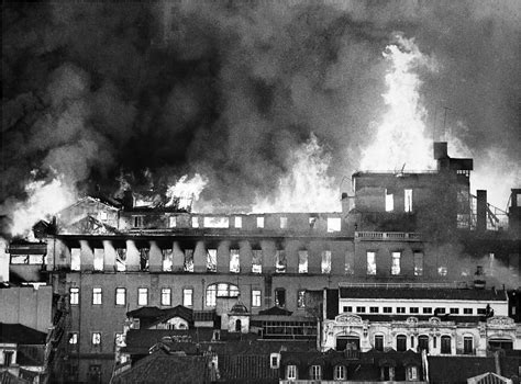 Vídeo de voz do norte Incêndio do Chiado | NewsMuseum