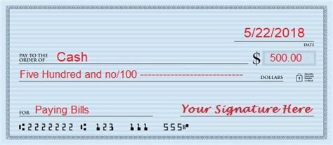 Listed below are all the different fields found on a check. How To Write A Check For 100 Dollars And No Cents - New ...