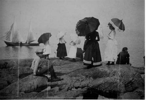Brant Rock C 1890 Parasols Photo Courtesy Historical Rese Flickr