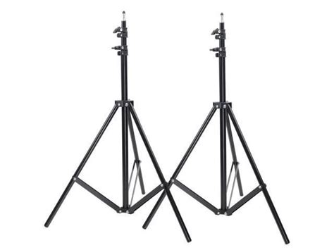 Neewer Two Aluminum Photovideo Tripod Light Stands For Studio Kits
