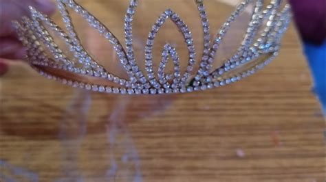 6 Diy Tutorial How To Make Crown Tiara Headband Cara Membuat