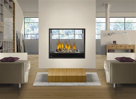 2 Sided Gas Fireplace Inserts Fireplace Design Ideas