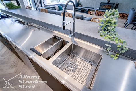 Albury Stainless Steel Residential Showpiece Sink At Albury Stainless