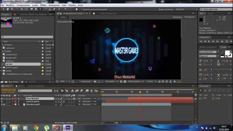 Adobe after effects intro template + german tutorial by tbc. Tutorial su come fare un' intro con Adobe After Effects ...
