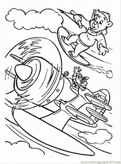 Danger Kit Coloring Pages Spin Talespin Tale